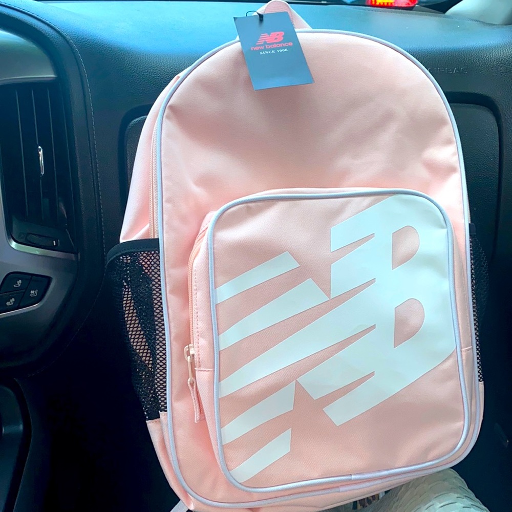NWT New Balance Backpack pink and black